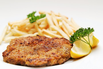 Paniertes Schnitzel