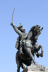 Fototapeta na wymiar Victor Emmauel posąg w Wenecji, Włochy