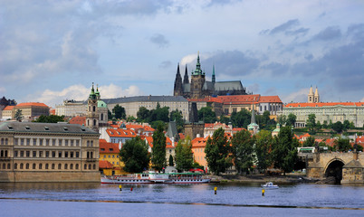 Obraz premium Prague Skyline