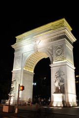 Fototapeta na wymiar Washington Square Arch in New York City