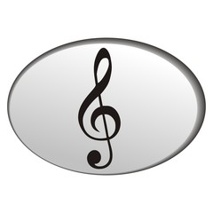 Obraz premium Logo_clave de sol 2