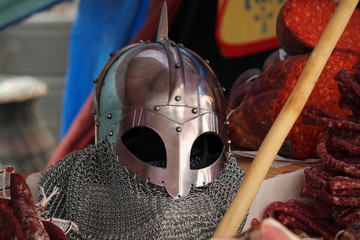 Casco medieval