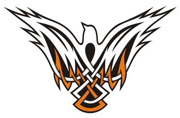 Bird Celtic icon