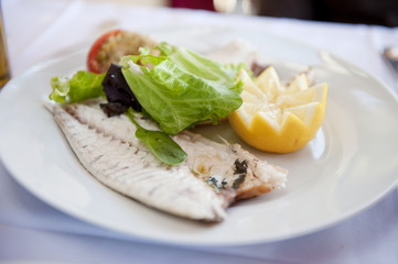 Filet de dorade grillé