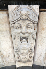 Fototapeta na wymiar Detail from building in Budapest