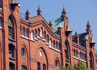 Speicherstadt-Fassade, Hamburg