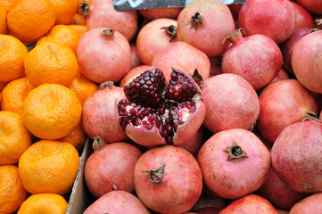 Granatapfel Fruchtfleisch