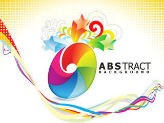 abstract colorful rainbow background