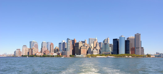 Obraz premium Manhattan Skyline from Battery Park