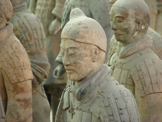 Foto op Aluminium terracotta warrior in xi'an china © SeanPavonePhoto
