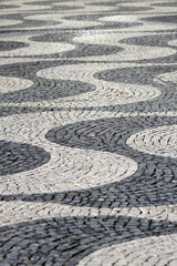 Fototapeta na wymiar Lisbon pavement
