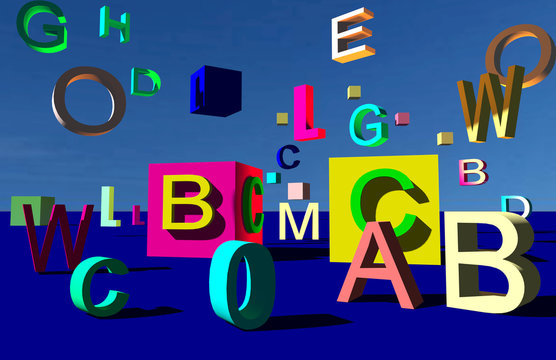 Cubi e alfabeto in libertà 02