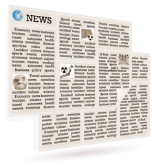 Fototapeta premium Newspaper