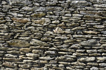 Fond de mur de vieilles pierres