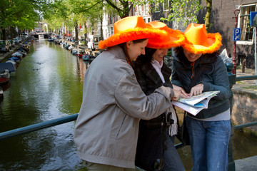 turiste ad Amsterdam