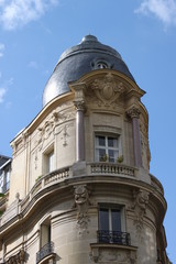 Fototapeta premium Immeuble ancien du quartier de Passy à Paris