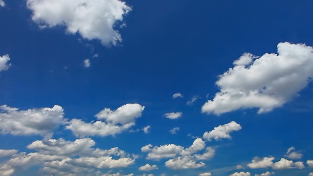 Sky clouds time lapse