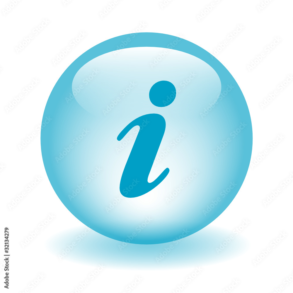 Aufkleber information web button (about us find out more learn info sign)