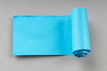 Paper pieces with space for your message