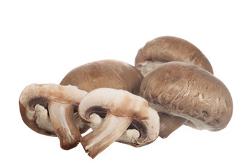 Fototapeta premium Baby Portobello Mushrooms