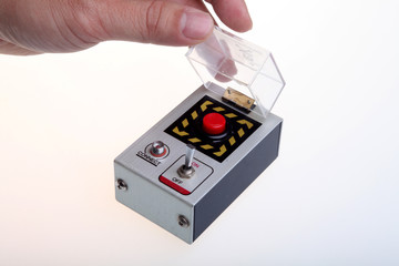 Triggered  bomb button