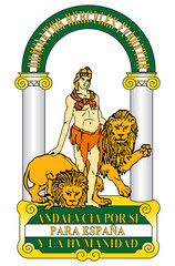 Spanish Andalusia coat of arms
