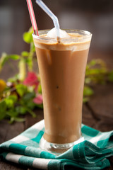 Frappe coffee