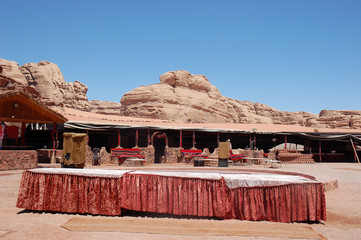 Campement bédouin de Wadi Rum