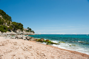 Fototapeta na wymiar Landscape with Spanish coast
