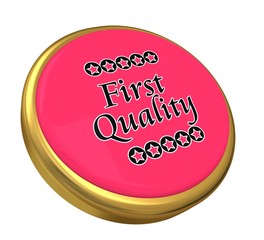 pink 1st quality rosette
