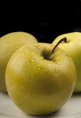 green apple close up