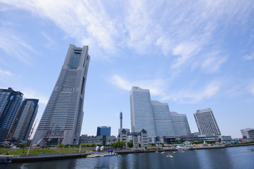 Fototapeta na wymiar Minato Mirai 21 - Yokohama, Japan