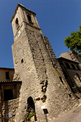 Fototapeta premium Civitella del Lago; Lago di Corbara