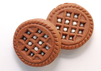 Brown sweet cookies