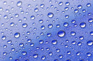 Water drops background