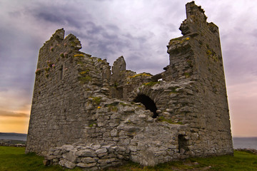 Medieval castle on Inisheer island was  built in the 14th centur