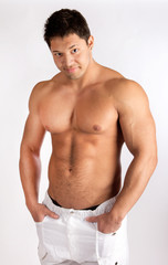 Fototapeta premium Man is in good shape