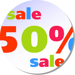 50 % sale