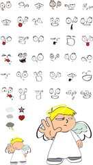 angel kid cartoon set7