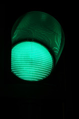 Green traffic light