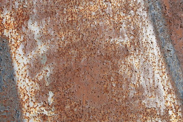Fototapeta premium Background rust structure in various color.