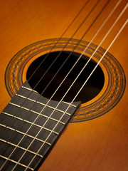 Obraz premium Spanish Guitar Background