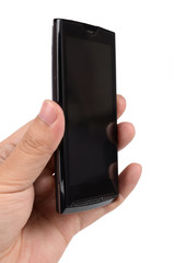 mobile phone in hand