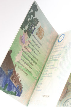 Introduction text in a British Passport