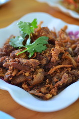 Stewed Pork Fried.