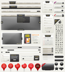 Vector Web Design Elements