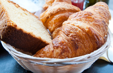 fresh croissant
