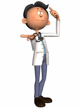 Toon Figure - Doktor