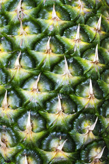 Fototapeta premium Pineapple, close up of surface