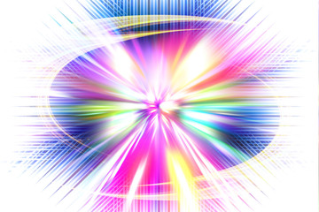abstract colorful radiant background